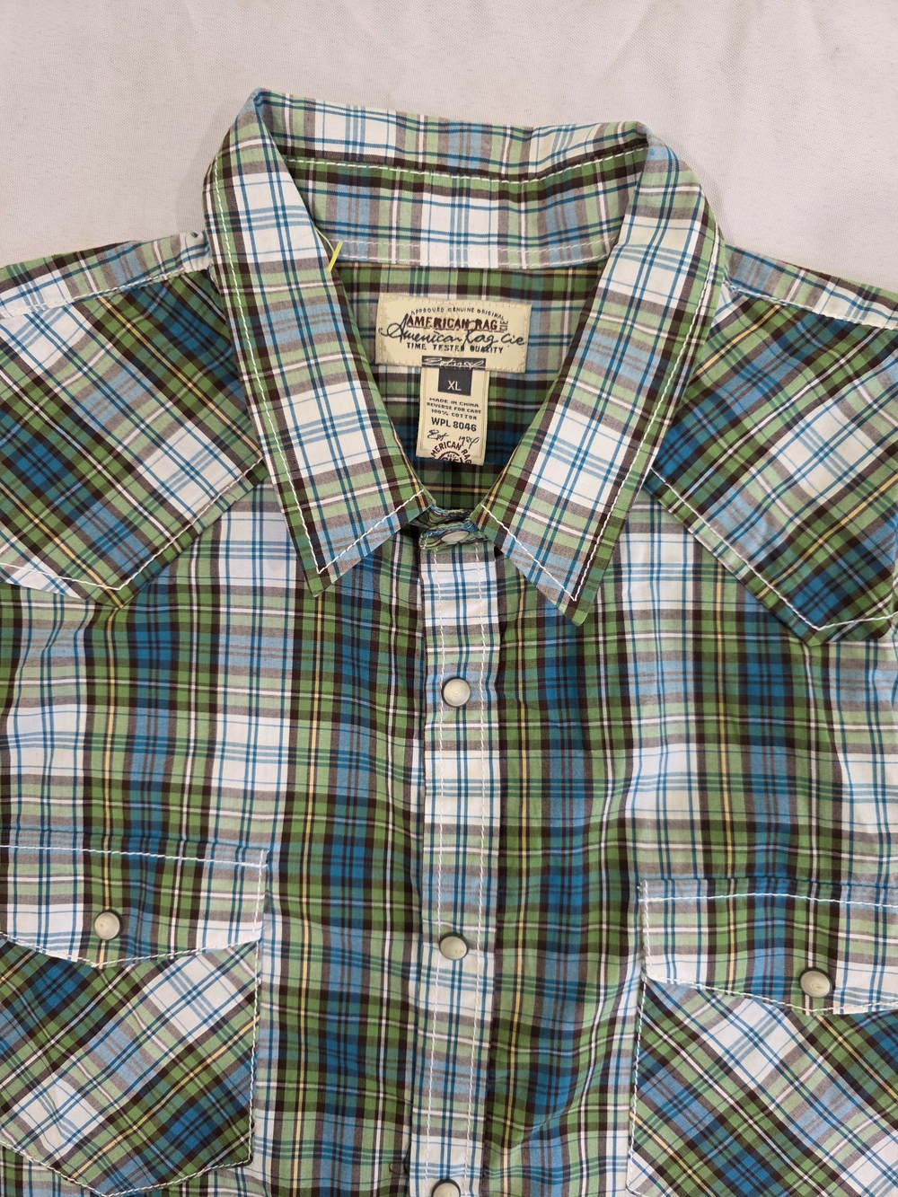 American Rag Cotton Collection Designed All Seasons Shirt Men Size XL